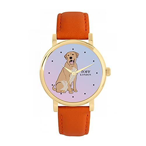 Toff London Beige Labrador Retriever Hondenhorloge