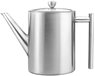 Bredemeijer Minuet Cylindre Theepot - 1.2L - Mat RVS - Dubbelwandig