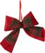 Rood gestreept met ruiten 22 cm