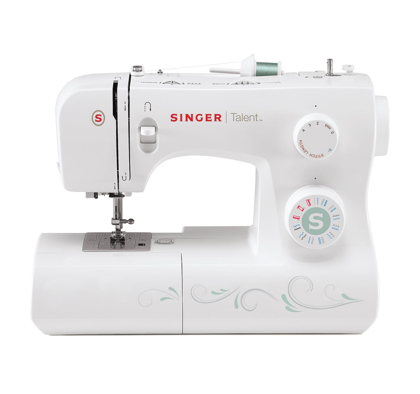 Singer Talent 3321 Naaimachine - Wit - 21 Steken - Semi-automatisch