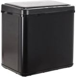 Wellhome Slimme Prullenbak 30l Zwart RVS/Kunststof Sensor