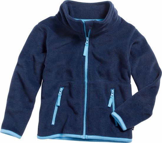 Playshoes Winter Playshoes Fleecejas Kinderen - Donkerblauw/Blauw - Maat 116