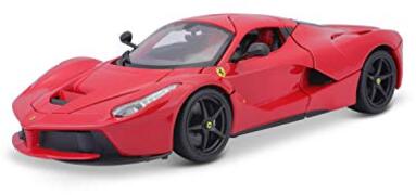 Bburago 18-16001 LaFerrari, La Ferrari, rood, 24 cm