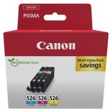 HP Cartouches d'encre multipack : cyan, magenta et jaune