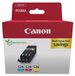 HP Cartouches d'encre multipack : cyan, magenta et jaune