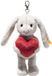 Steiff Pendant Hoppie Rabbit Love 15cm Light Grey
