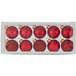 LIVARNO Glazen kerstballen, set van 10 of 24 (5 cm, Rood)