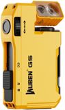 WUBEN G5 Mini LED Zaklamp - Yellow - Keychain EDC - 400 Lumen - RGB Light - 6 Modi - USB-C Oplaadbaar - IP68 Waterdicht