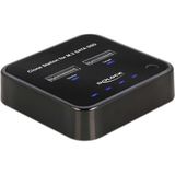Delock M.2 Docking Station for 2 x M.2 SATA SSD with Clone function