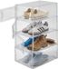Kipit Schoenenrek / kast - wit - 4 niveaus - 33 x 23 x 14 cm