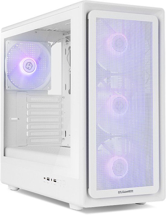 Nox Hummer NXHUMMERAEROWH computerbehuizing Midi Tower Wit