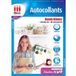 Micro Application - Zelfklevend papier - Witte achtergrond - 4 vellen A4-96 stickers - Ø 4 cm - Gemakkelijk te printen - Compatibel met Inkjetprinters