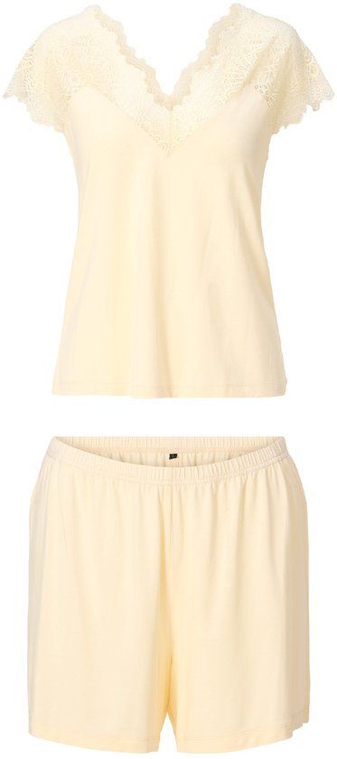LingaDore Shortama set Vrouwen Pearled ivory XS