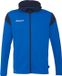 Uhlsport Squad 27 Jas Met Kap Heren - Azuurblauw / Marine | Maat: M