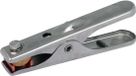 DEHN Pince de mise à la terre L 140mm Acier inoxydable Pour Rd 16mm Fl 13mm - 546002 - E3NJQ