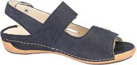 Waldläufer Heliett - dames sandaal - Blauw - maat 41 (EU) 7.5 (UK)