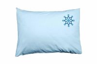 Bona Basics Decoratieve kussenhoes Lichtblauw 50x35 cm