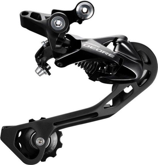 Shimano Achterderailleur 10-speed Shimano Deore RD-T6000 SGS Direct Mount Shadow+ - zwart