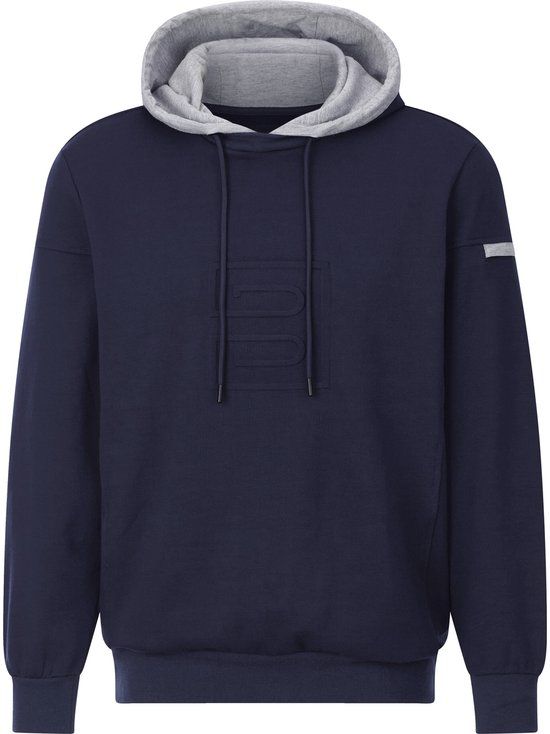 Babista heren Sweatshirt - 48/50 - donkerblauw - Plus Size