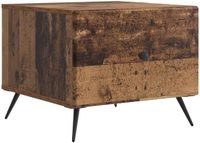 vidaXL Salontafel Oud hout 49 x 50 x 40 cm Bewerkt hout