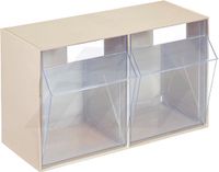 Lockweiler Stala Kantelbakjes Nr. 2 - Beige - Stapelbaar - Duurzaam