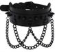 Joy Jewels Collier à pointes PIKY Noir