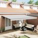 vidaXL Cadre de store électrique 4,5 x 3 m anthracite
