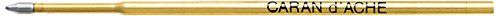 Caran d'Ache balpenvulling 826, letterkleur rood, letterdikte medium, 8320.000