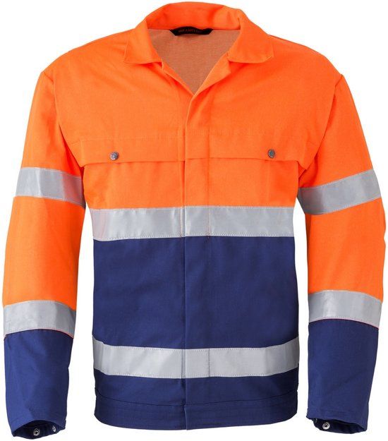 HaVeP 5105 Jack/Blouson Marine/Fluo Oranje maat 60