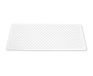 KMINA - Antislip Badmat (97x35 cm), Badmat, Antischimmel Zuignap Witte 100% Natuurrubber - Made in Europe