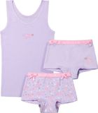 Fun2Wear meisjes setje - Horse - Katoenen Kinderondergoed - 122 - Lila