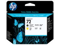 HP 72 Printkop - C9384A - Zwart/Geel