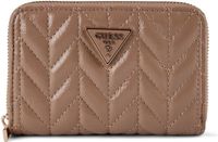 GUESS Cheryl SLG Zip Around Wallet Dark Taupe