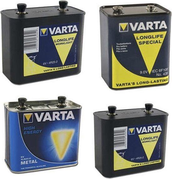 Varta 4LR25-2 alkaline batterij
