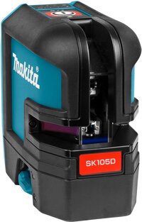 Makita SK105DZ - Kruislijnlaser - 12V - Rood - 25m - Body