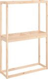 vidaXL Bandenrek 120x40x180 cm massief grenenhout