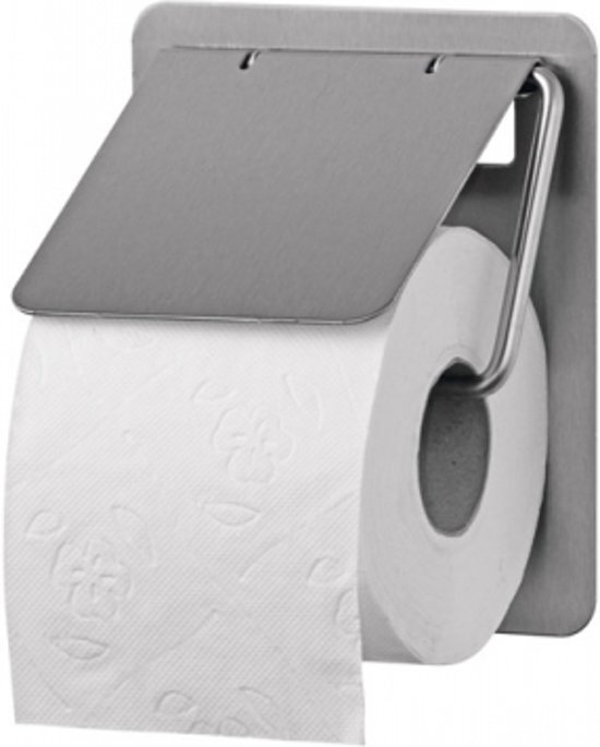 Santral Toiletpapierdispenser 1 standaardrol rvs