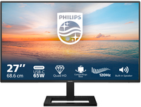 Philips 27" QHD IPS Monitor - USB-C, 100Hz, 2560x1440