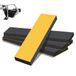Cozary 4 stuks garagewandbescherming voor garagewanden, 30 cm x 10 cm x 2 cm, stickers van schuim en schokdemper ter bescherming van hoeken, voor garage, parkeerplaatsen van hotels