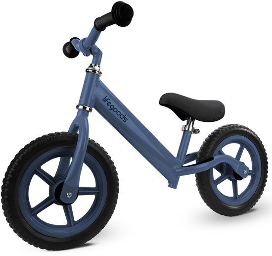 LifeGoods Loopfiets - Marineblauw
