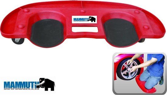 Mammuth Bol Knieroller 108kg Rood/Zwart