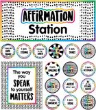Carson Dellosa Affirmation Station Prikbordset, 32 stuks