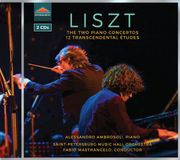 Outhere Alessandro Ambrosoli, The St. Petersburg Northern Sinfonietta, Fabio Mastrangelo - Liszt: The Two Piano Concertos - 12 Transcendental Études (2 CD)