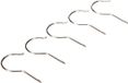 Glorex Kledinghangerhaak, Nikkel, Grijs, 2,8 x 84 mm (5 Stuks)