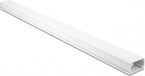 Delock Kunststof kabelgoot met cover en zelfklevende plakstrip - 100 x 3,5 cm / wit