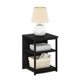 Furinno Camnus Modern Living bijzettafel, Americano/Zwart