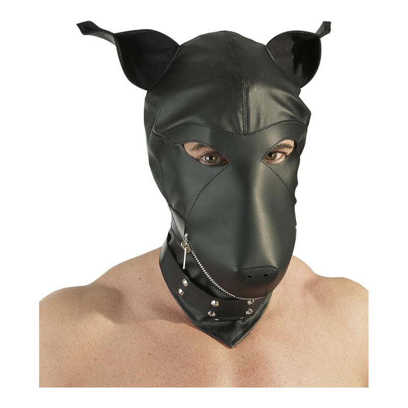 Fetish Collection Leder imitatie hondenmasker