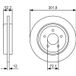 BOSCH Disque de frein (0 986 479 A53)