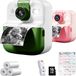 Tiny Thinkers Kindercamera met Fotoprinter & Fotospeurtocht – Digitale Camera Kinderen – 11-in-1 Camera – Oplaadbaar - 44MP - Foto printer - Groen
