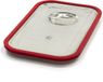 Maxima Couvercle Gastronorm - 1/1 GN - Inox - Caoutchouc hermétique